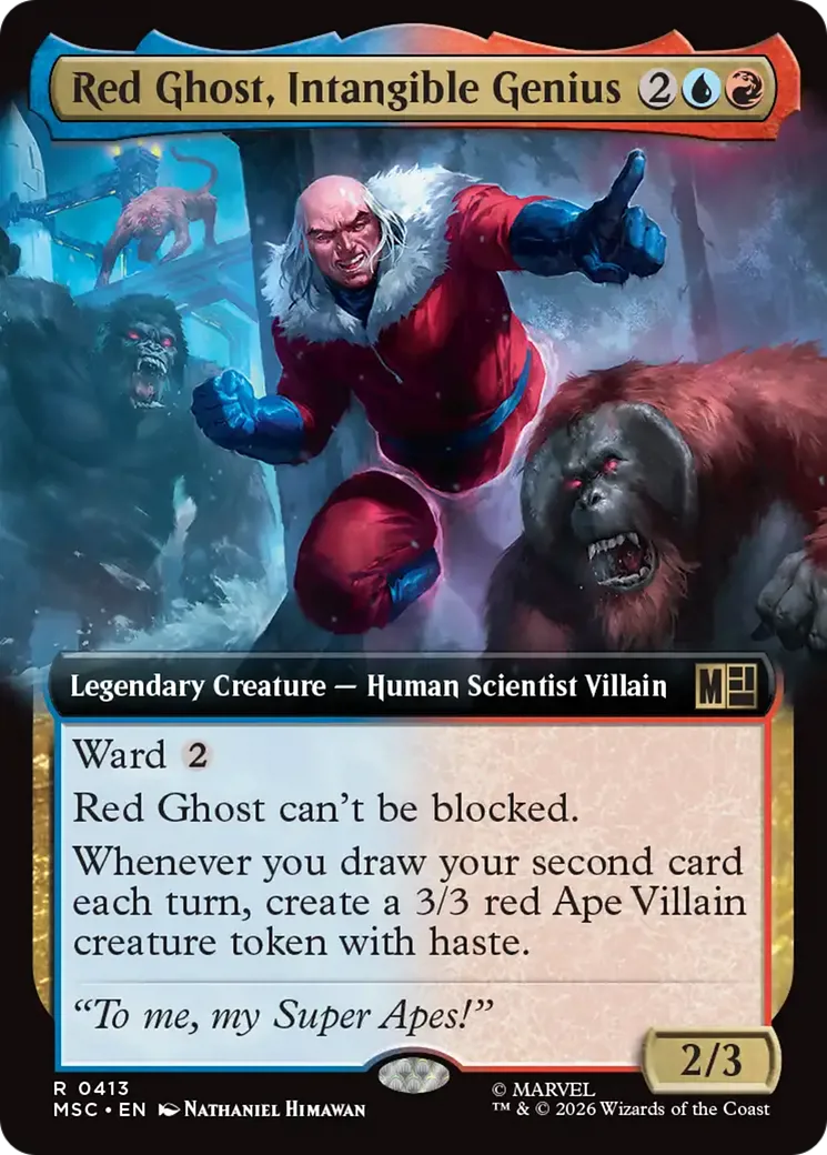 Red Ghost, Intangible Genius