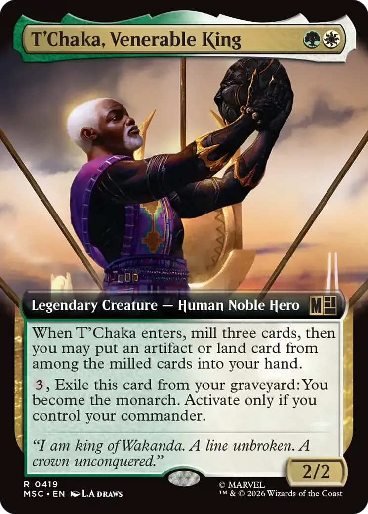 T'Chaka, Venerable King