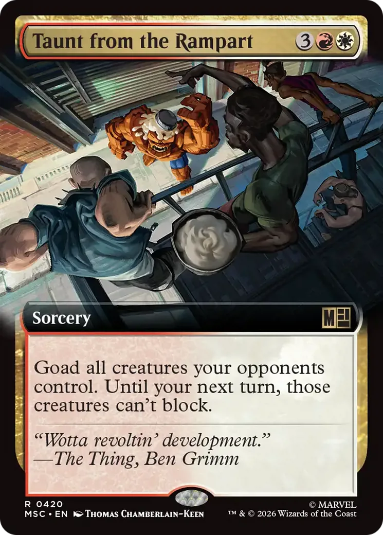 Taunt from the Rampart