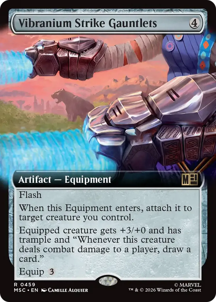 Vibranium Strike Gauntlets