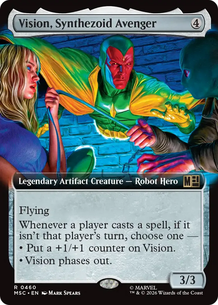 Vision, Synthezoid Avenger