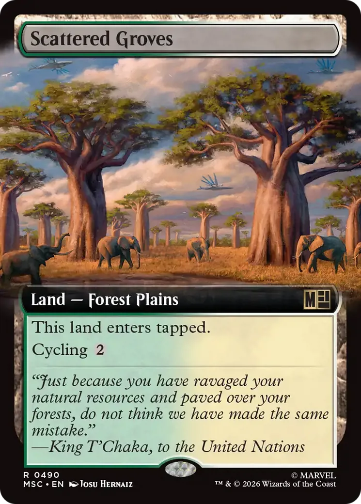 Scattered Groves