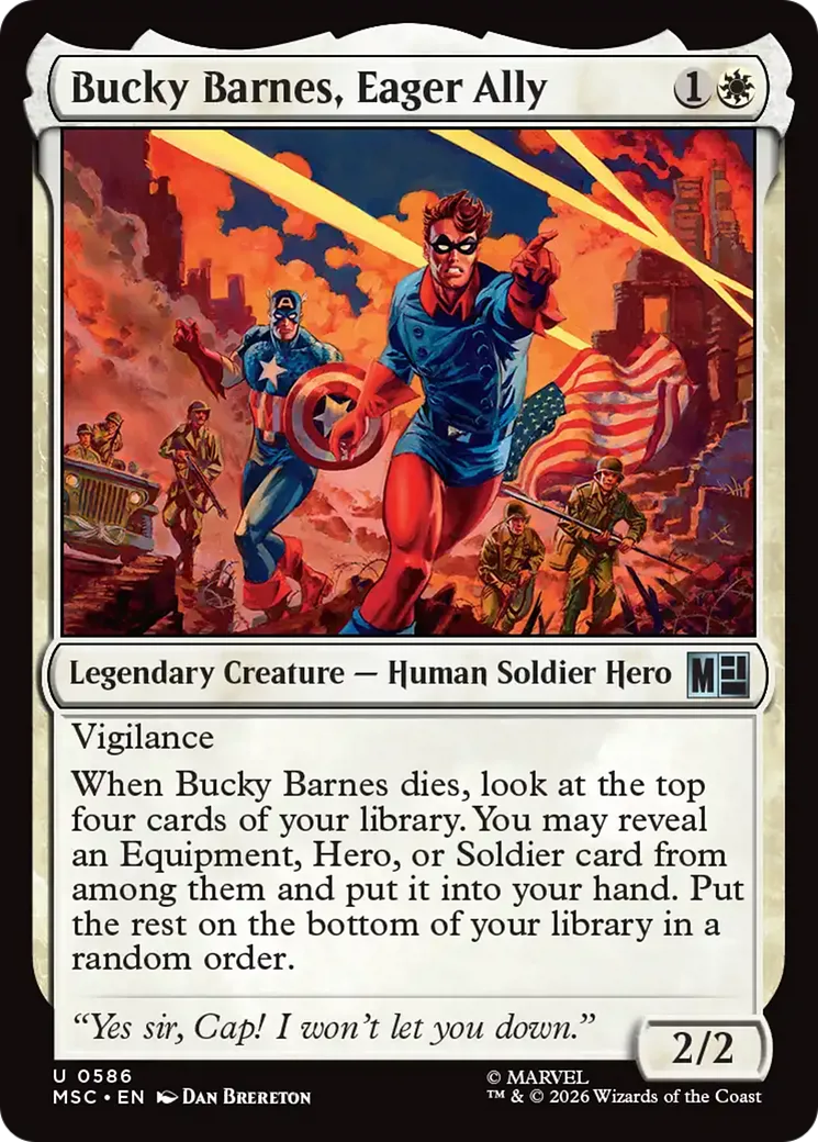 Bucky Barnes, Eager Ally
