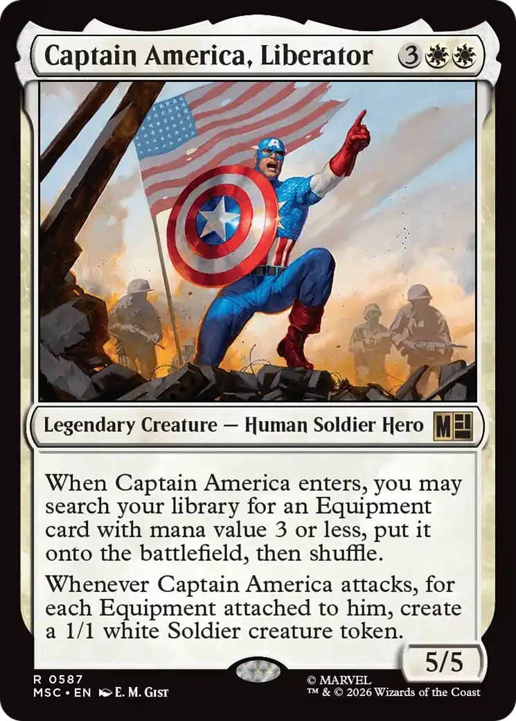 Captain America, Liberator