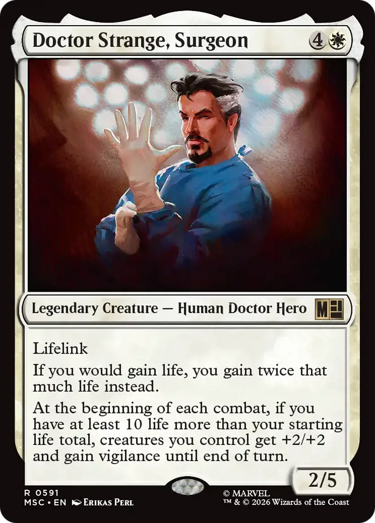 Doctor Strange, Surgeon