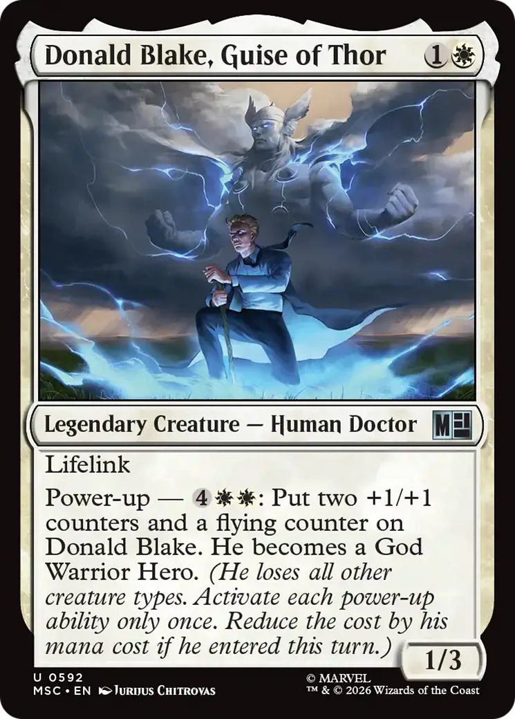 Donald Blake, Guise of Thor