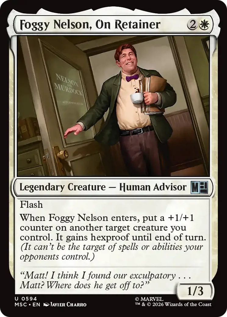Foggy Nelson, On Retainer