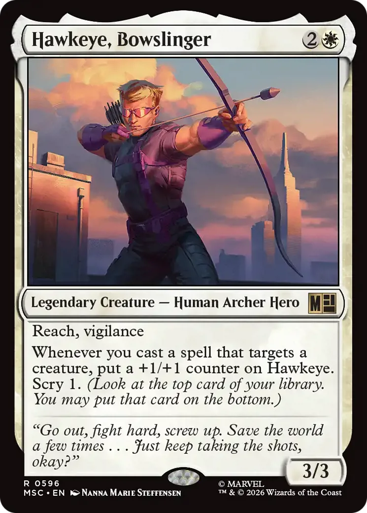 Hawkeye, Bowslinger
