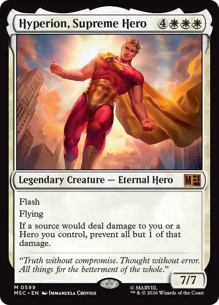 Hyperion, Supreme Hero