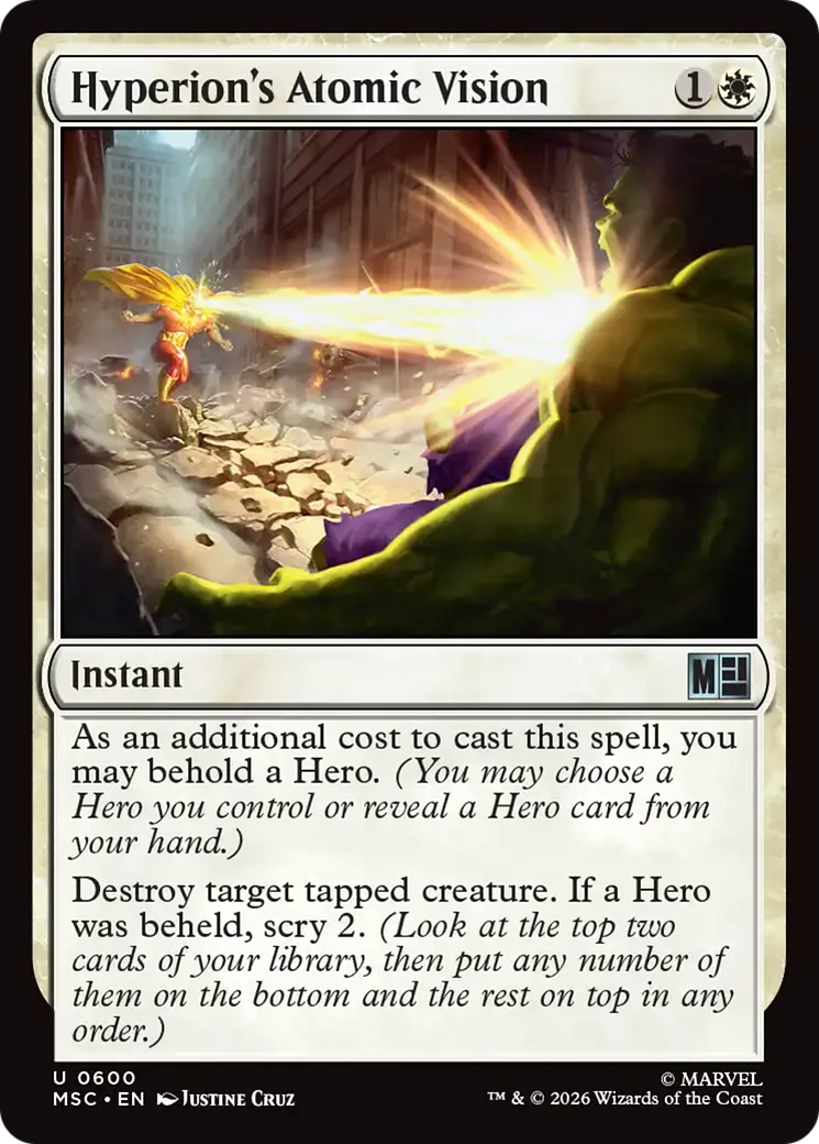Hyperion's Atomic Vision