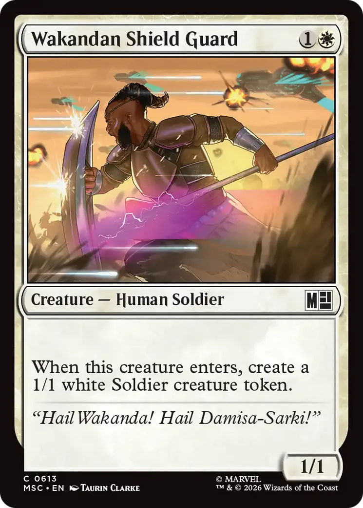 Wakandan Shield Guard