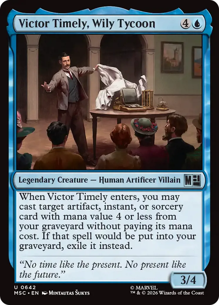 Victor Timely, Wily Tycoon