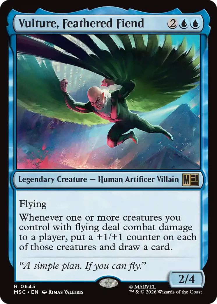 Vulture, Feathered Fiend