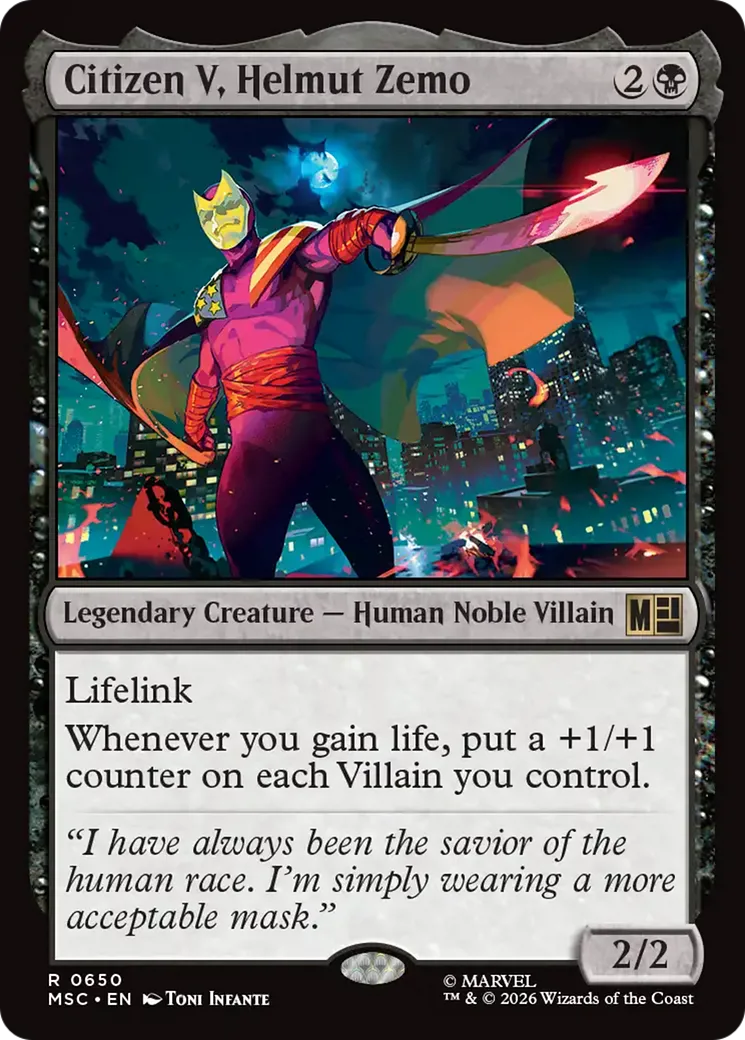 Citizen V, Helmut Zemo