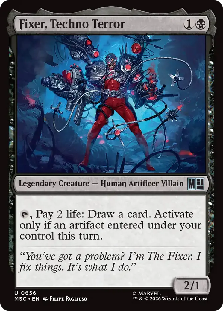 Fixer, Techno Terror
