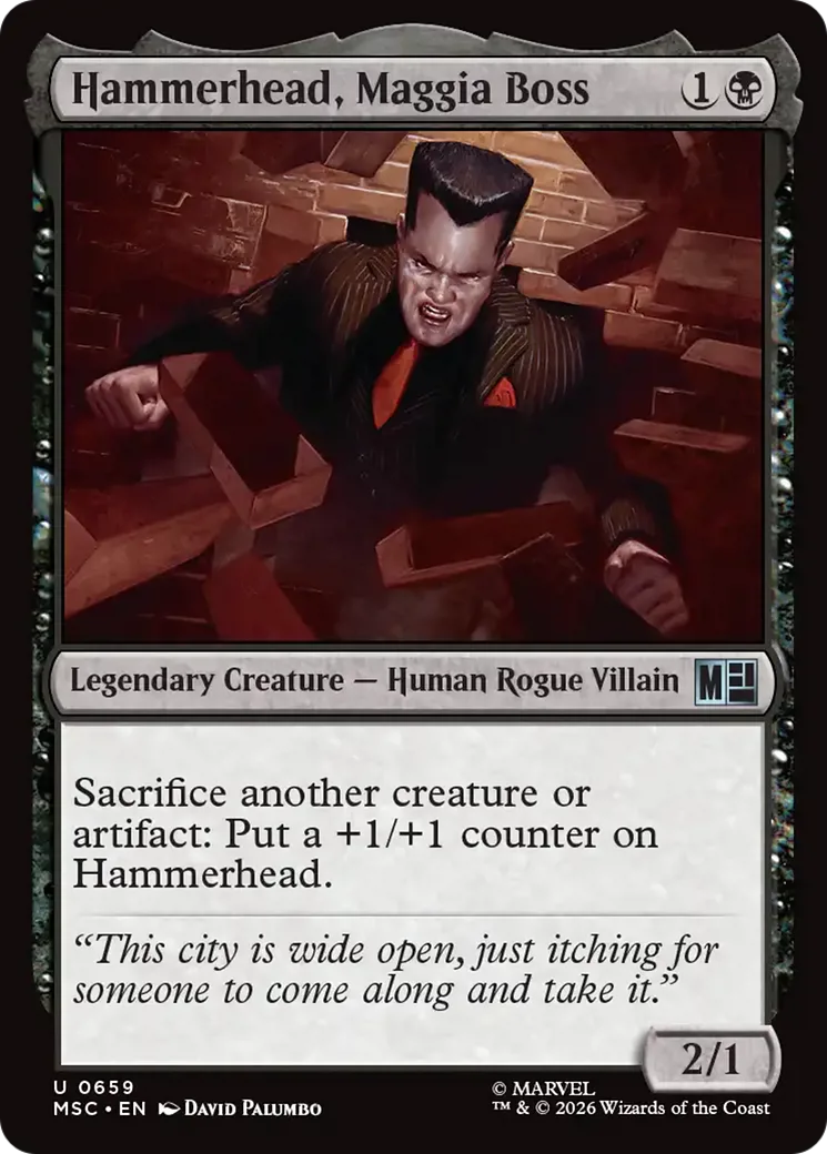 Hammerhead, Maggia Boss