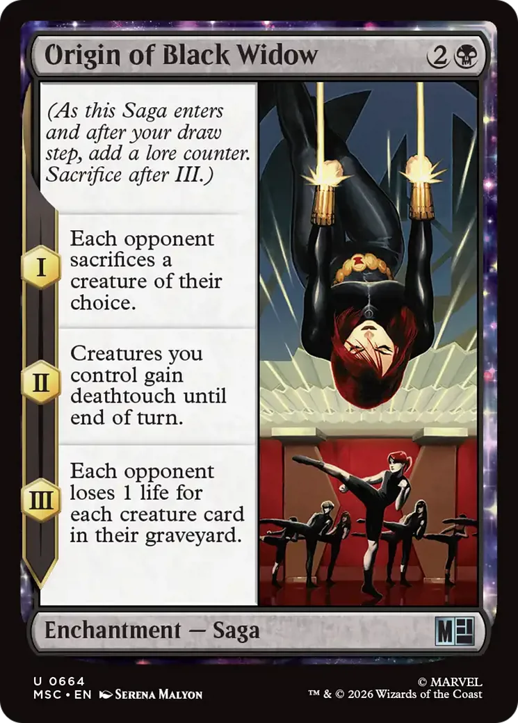 Origin of Black Widow