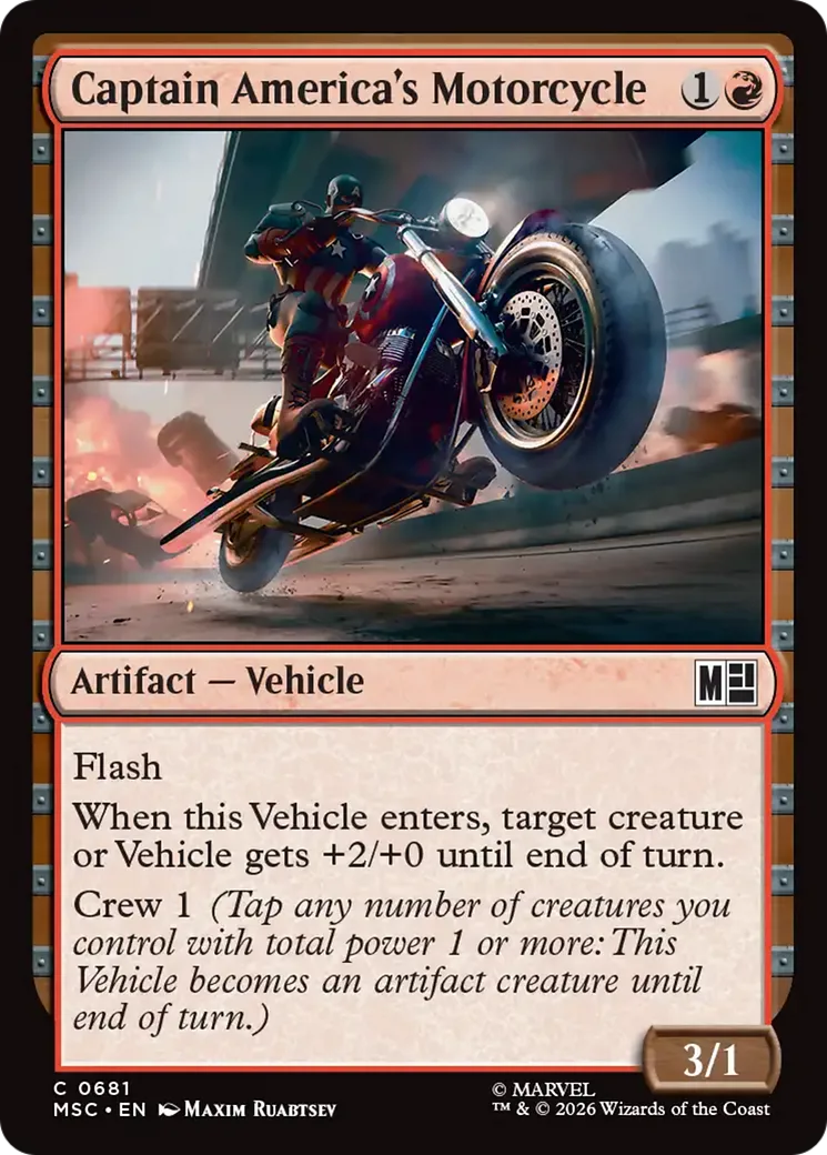 Captain America's Motorcycle