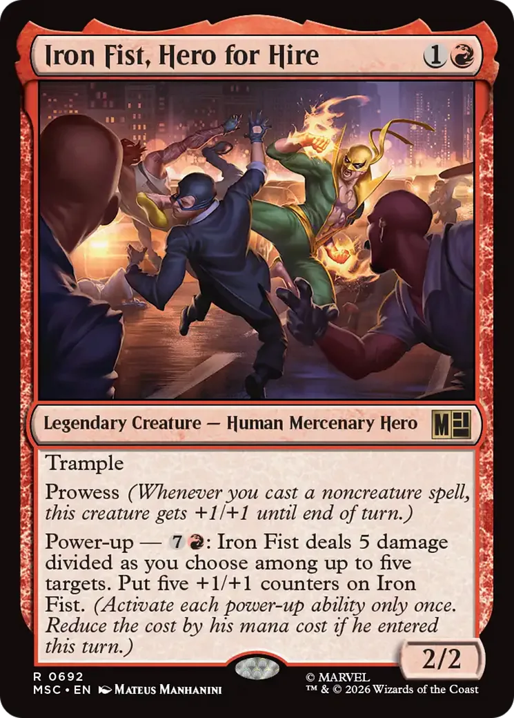 Iron Fist, Hero for Hire