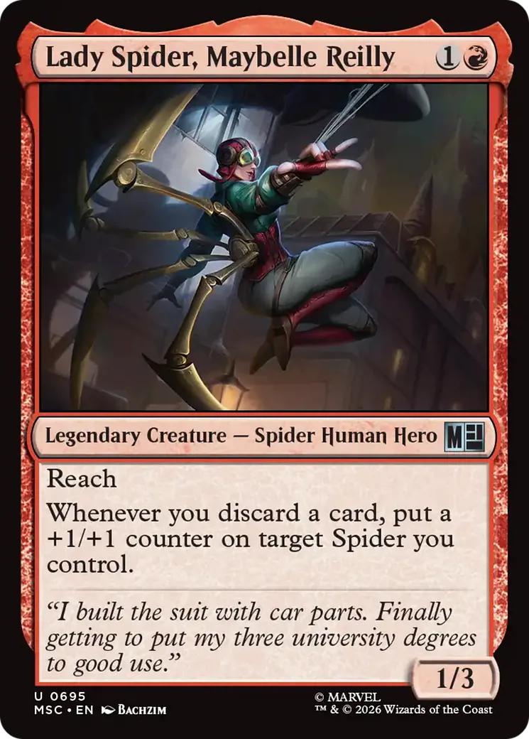 Lady Spider, Maybelle Reilly