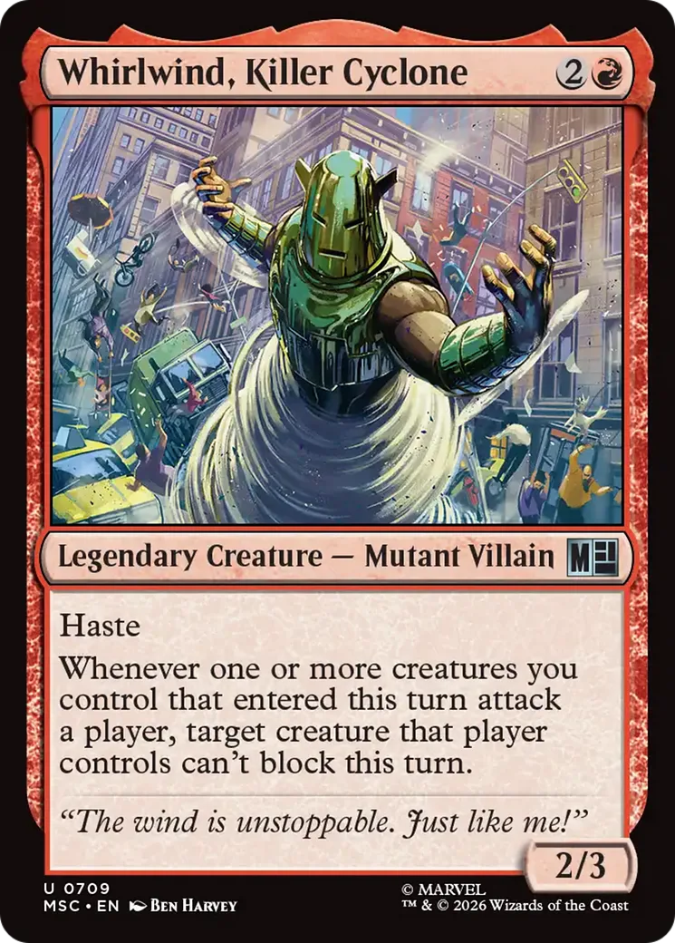 Whirlwind, Killer Cyclone