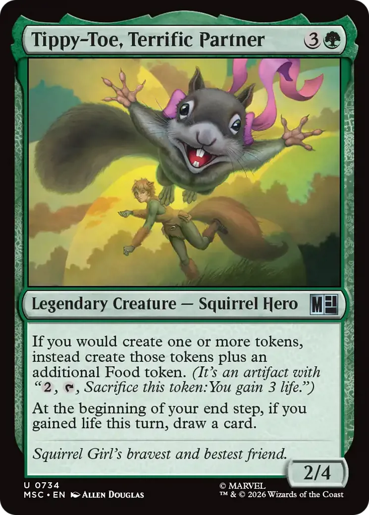 Tippy-Toe, Terrific Partner