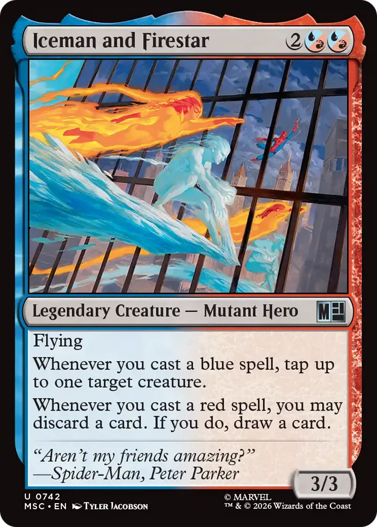 Iceman and Firestar