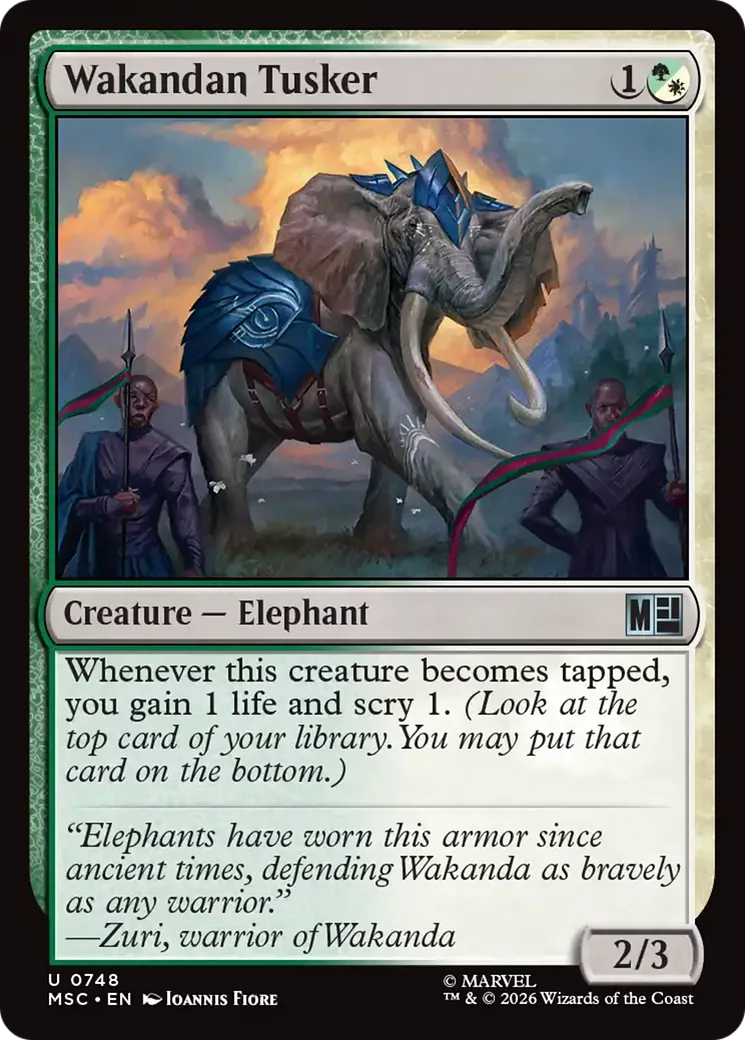 Wakandan Tusker