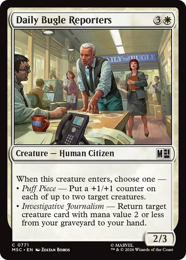 Daily Bugle Reporters