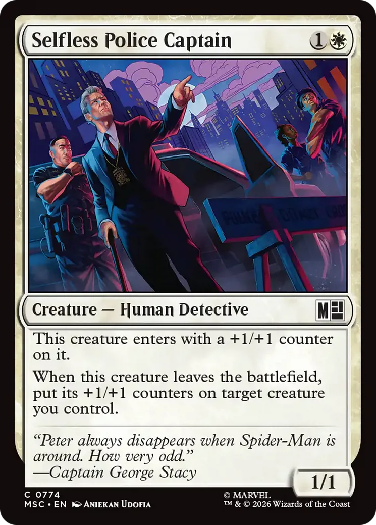 Selfless Police Captain