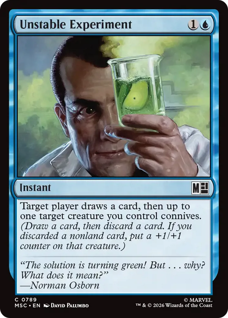 Unstable Experiment