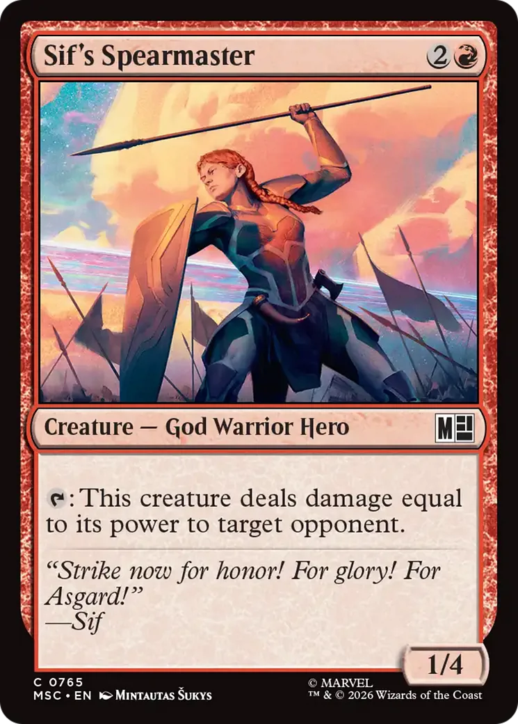Sif's Spearmaster