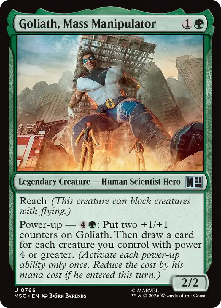 Goliath, Mass Manipulator