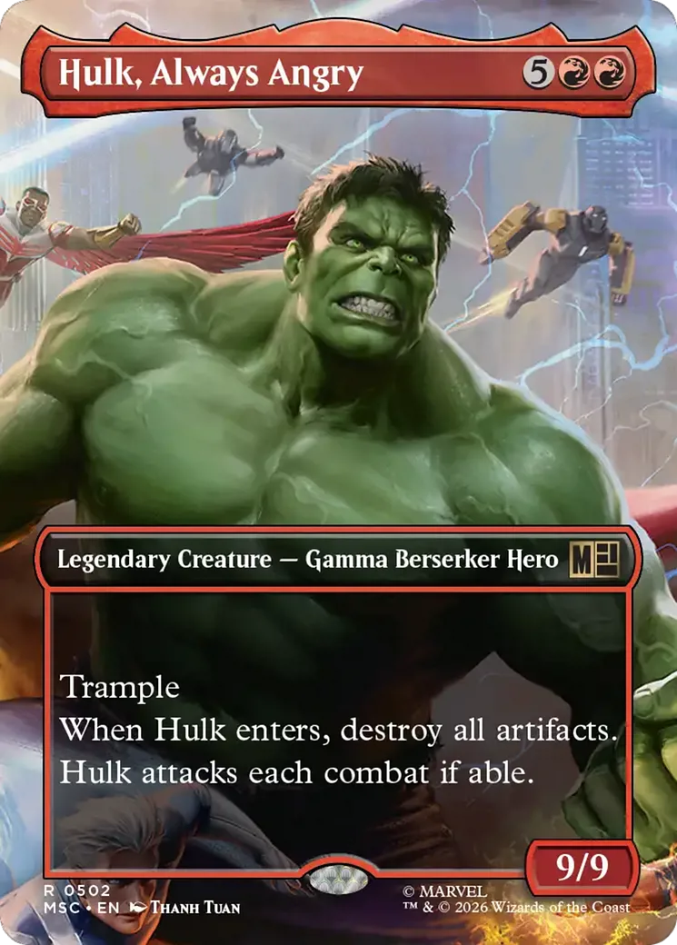 Hulk, Always Angry