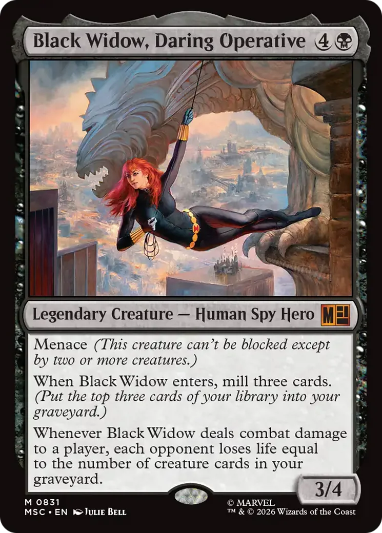 Black Widow, Daring Operative