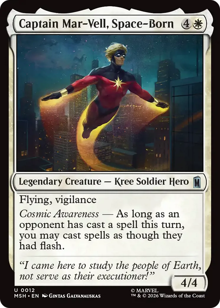 Captain Mar-Vell, Space-Born