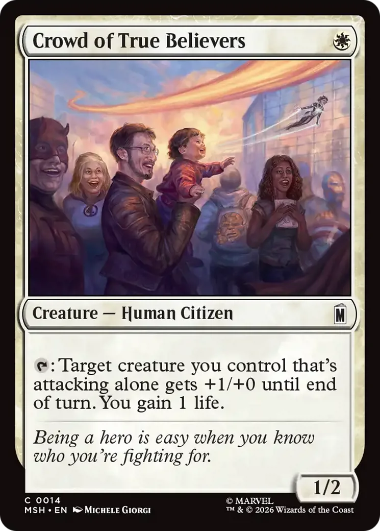 Crowd of True Believers