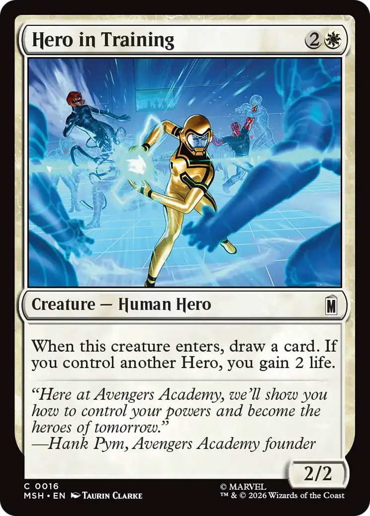 Hero in Training