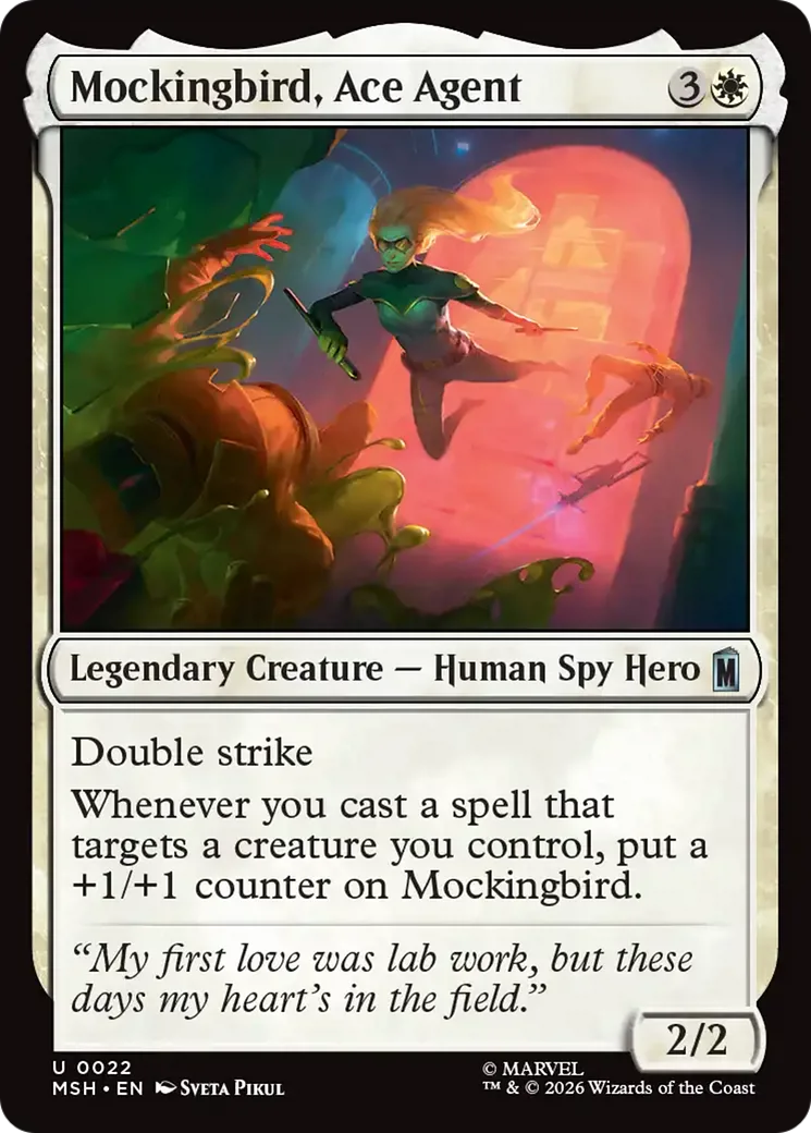 Mockingbird, Ace Agent