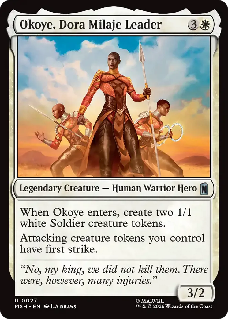 Okoye, Dora Milaje Leader