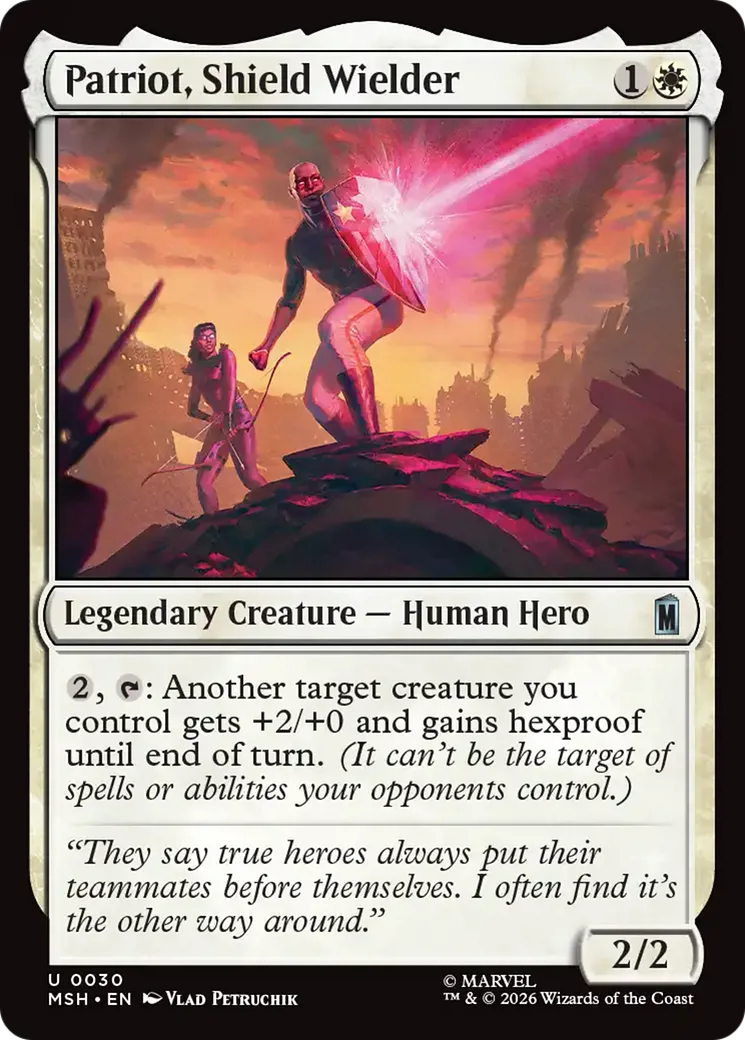 Patriot, Shield Wielder