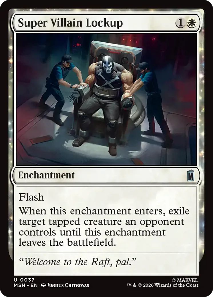 Super Villain Lockup