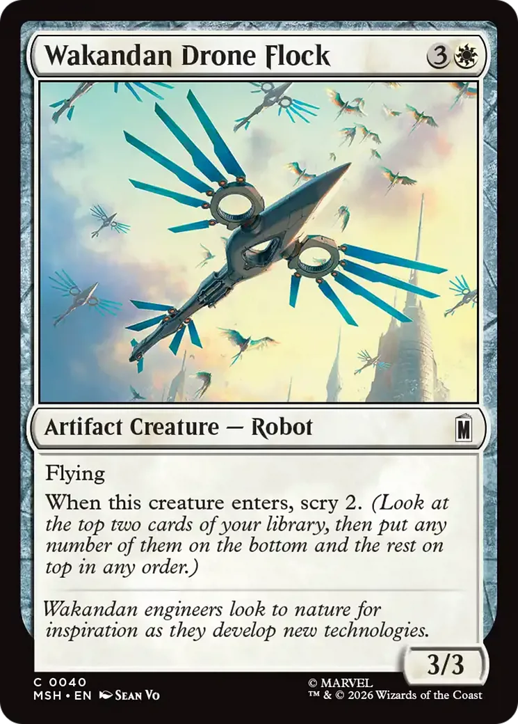 Wakandan Drone Flock
