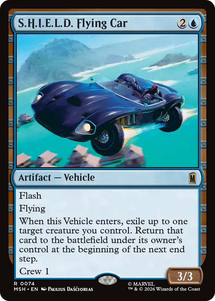 S.H.I.E.L.D. Flying Car