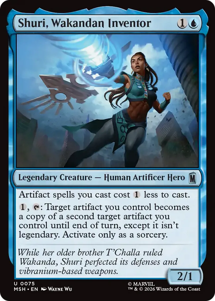 Shuri, Wakandan Inventor