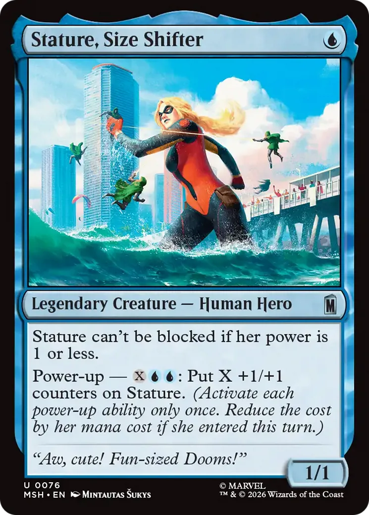 Stature, Size Shifter