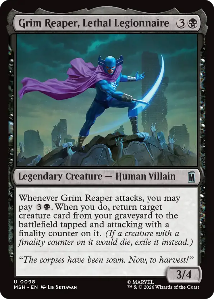Grim Reaper, Lethal Legionnaire