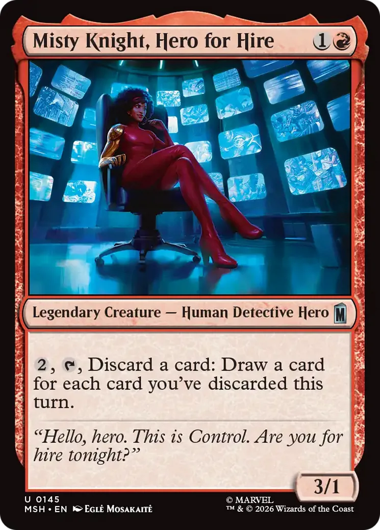 Misty Knight, Hero for Hire