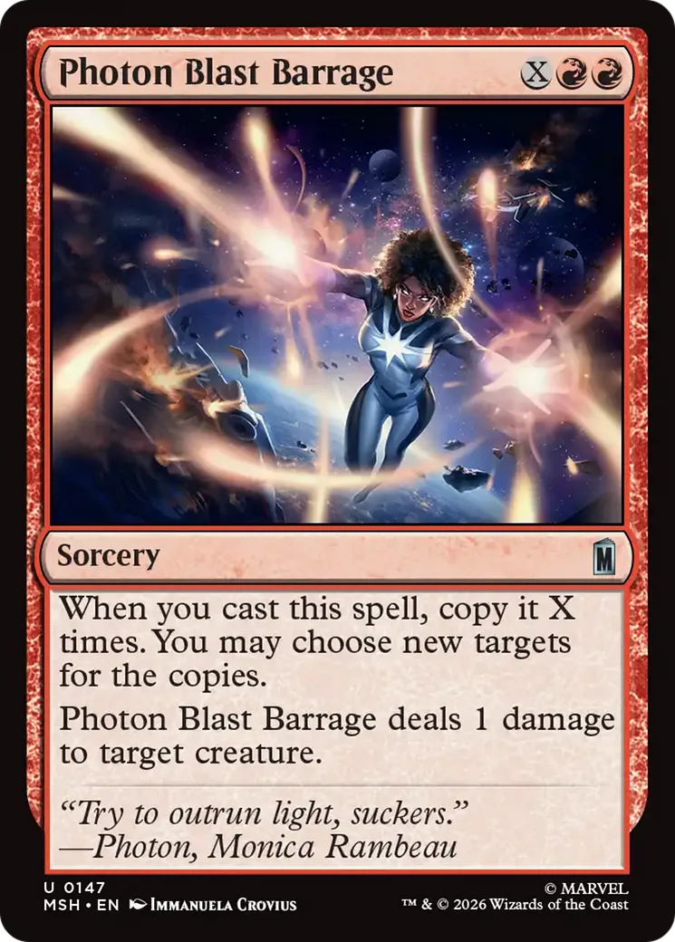 Photon Blast Barrage