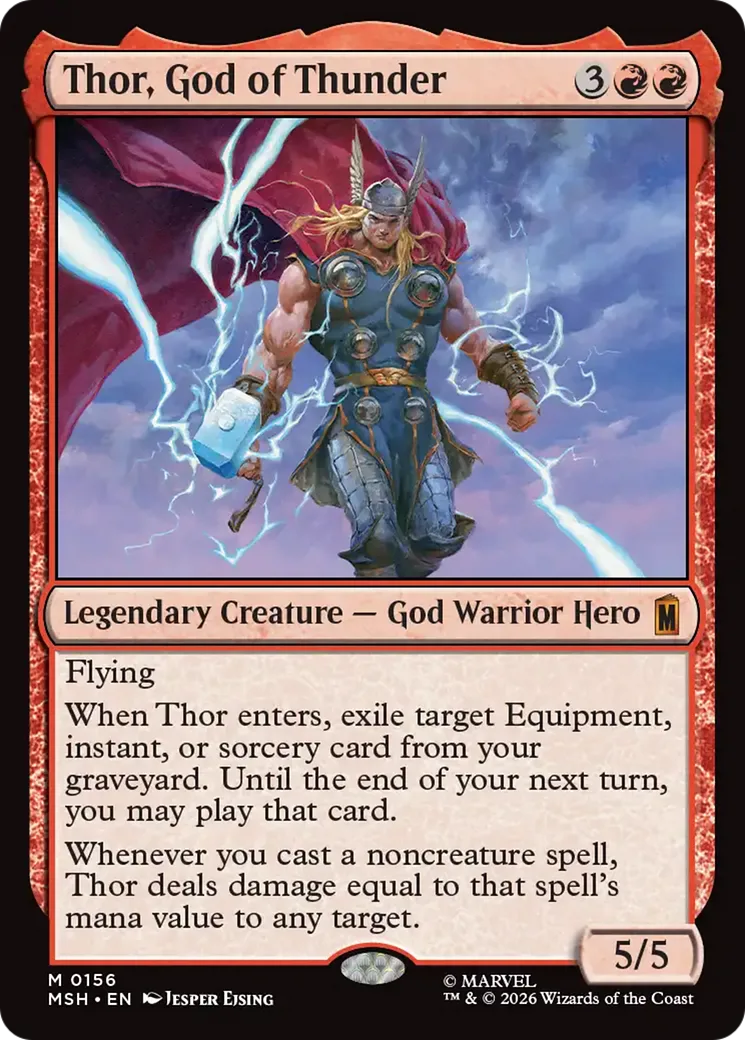 Thor, God of Thunder
